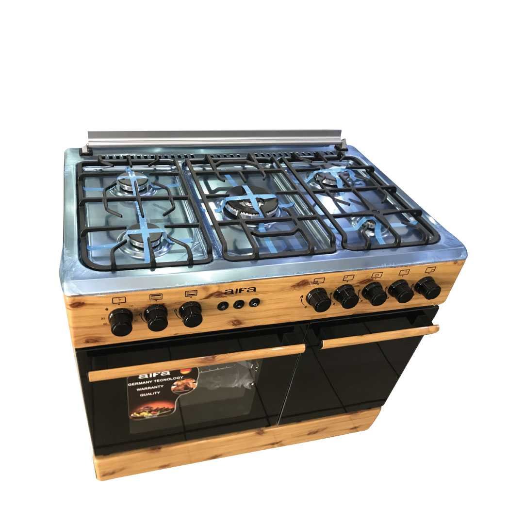 cuisinière-à-gaz-aifa-5-foyers-porte-gaz-–-60×90-–-gris