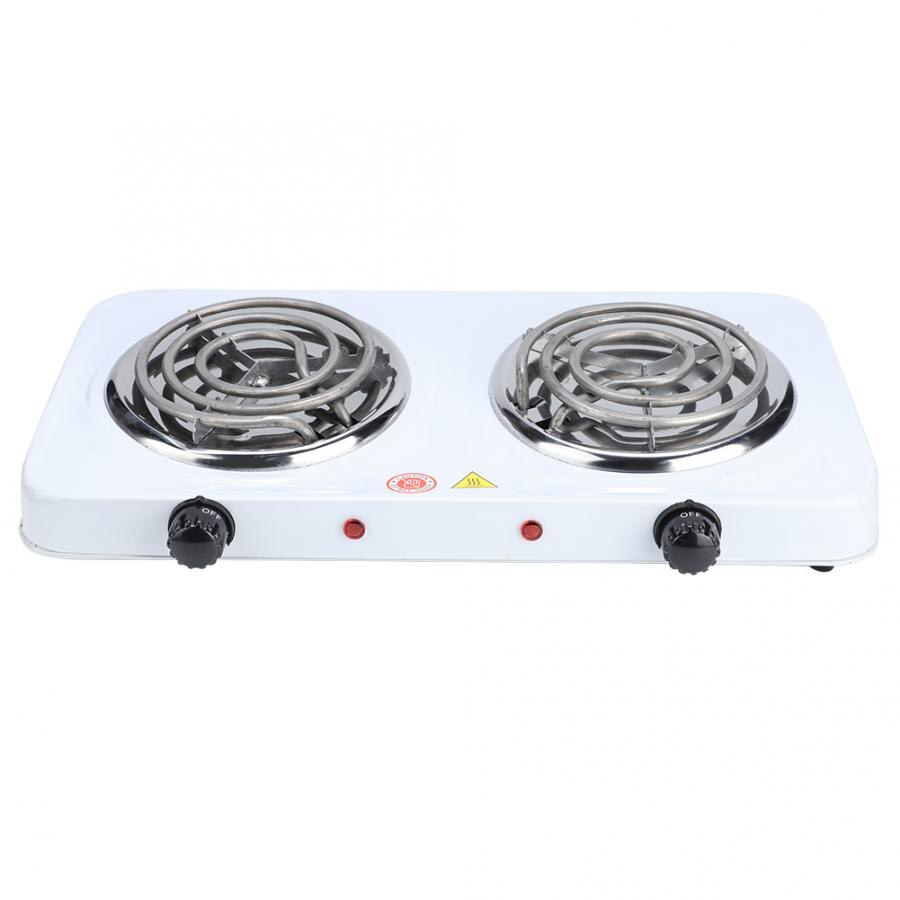 plaque-de-cuisson-electrique---2-foyers---blanc---etat-neuf---cuisinière-électrique
