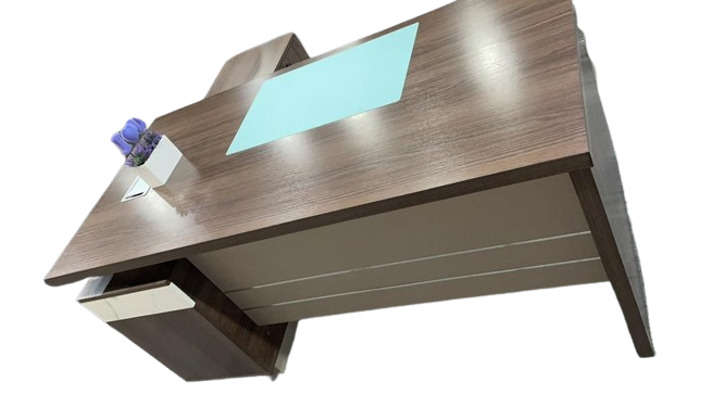 table-de-bureau-marrone