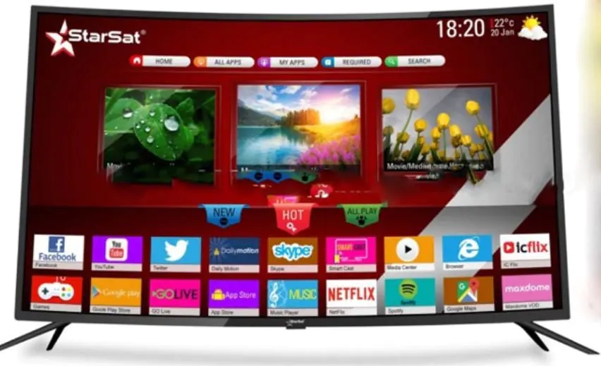smart-tv-incurvée-55-pouces---starsat---cu55leds---4k-android-fhd---12-mois-de-garantie