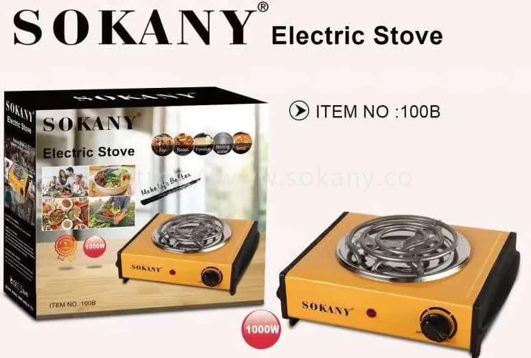 plaque-chauffante-sokany--mini-cuisinière-Électrique-1-feu---6mois-garantie