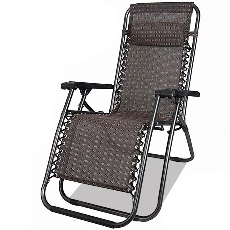 chaise-avec-système-lit,-pliable-noir.
