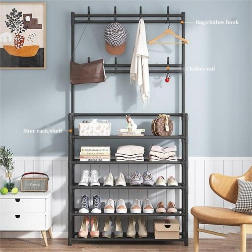 Étagère-multifonction-5-niveaux,-porte-chaussures-et-autres