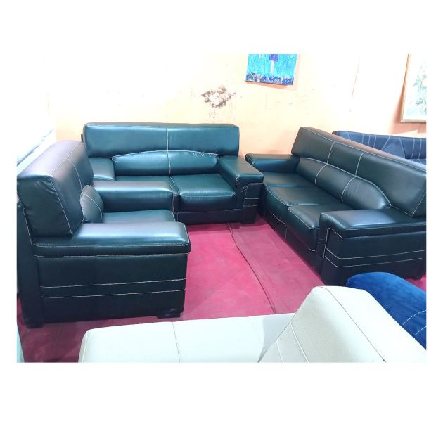 salon-en-cuir-complet---06-places---avec-double-accoudoir---mousse-ph7---noir