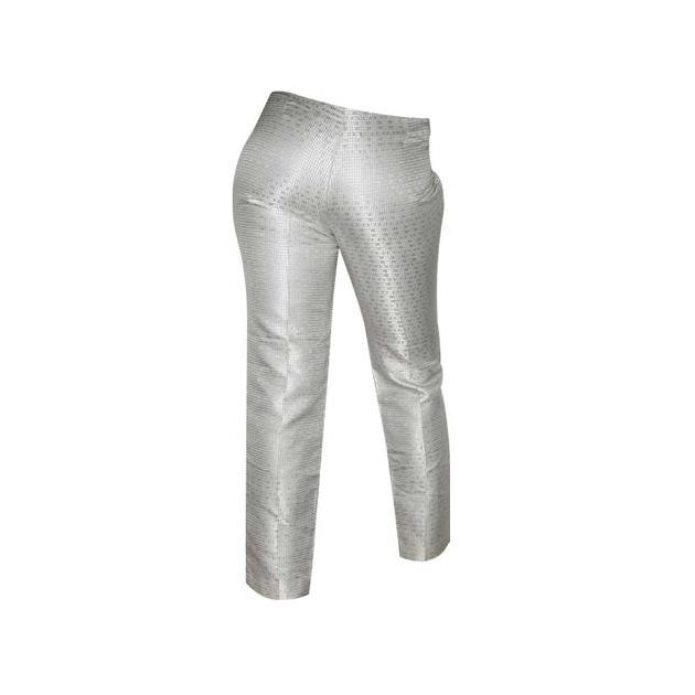 pantalon-a-motifs-brillants---blanc