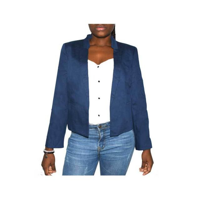 blazer-en-coton---bleu-nuit