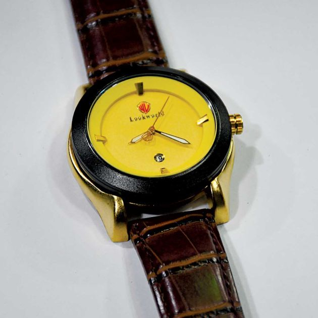 montre-unisexe---lookworld---simili-cuir-couleur-marron-+-boitier