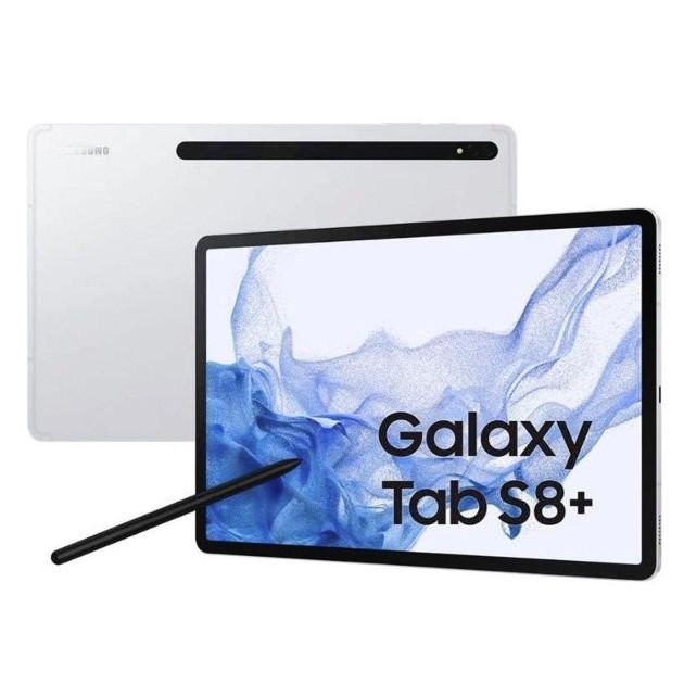 tablette-samsung-galaxy-tab-s8+(-wifi-)---12.4"---128go/8go---13mp---8000mah---24-mois-de-garantie