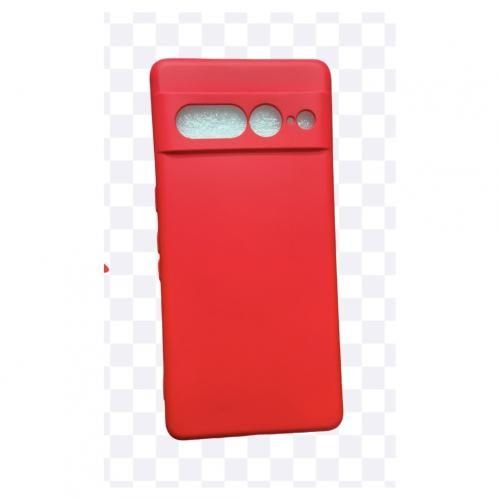 pixel-coque-pixel-7-pro-rouge-silicone-(original)