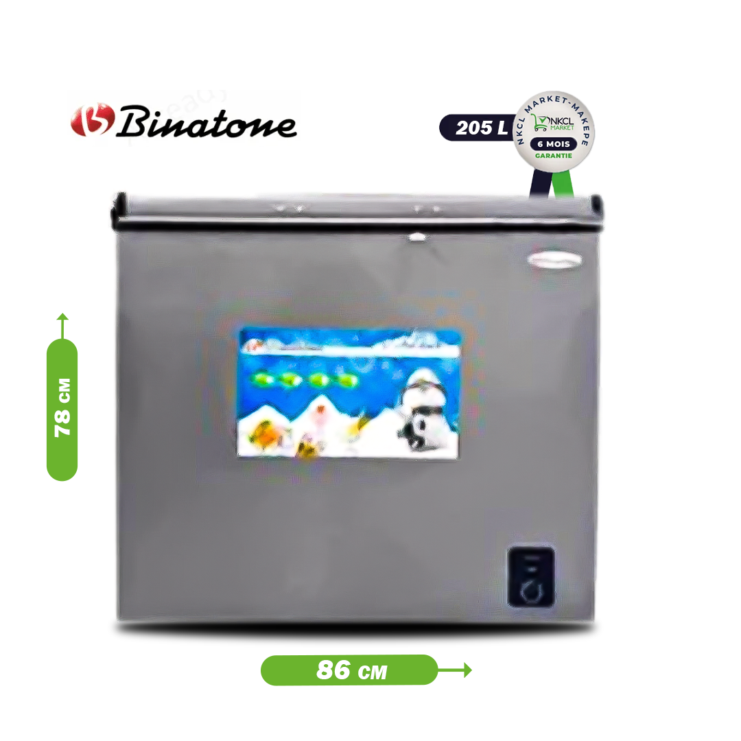 congélateur-binatone-205l