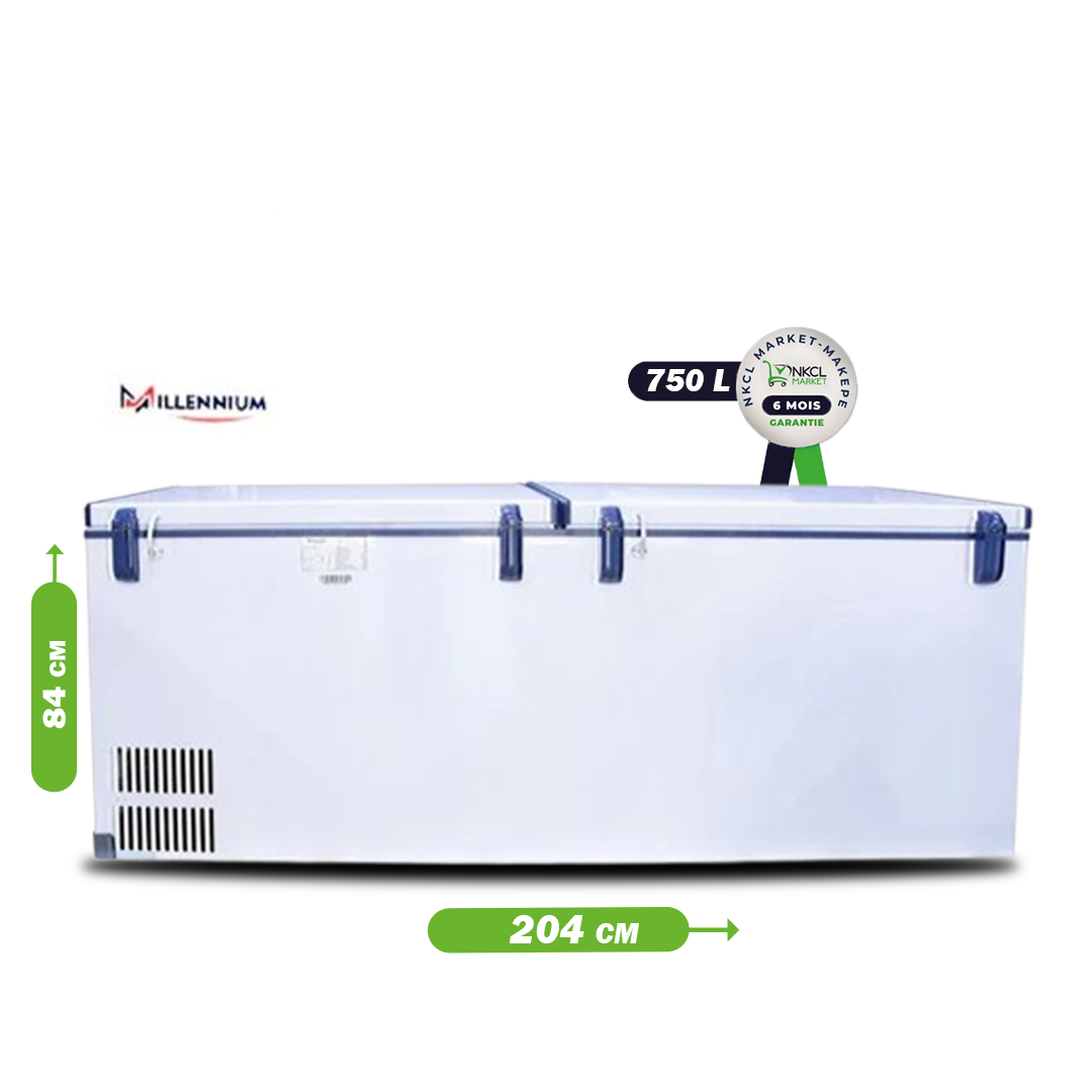 congélateur-coffre-double-battant---millennium---cf-890slv---no-frost---750-litres---blanc---garantie-6-mois