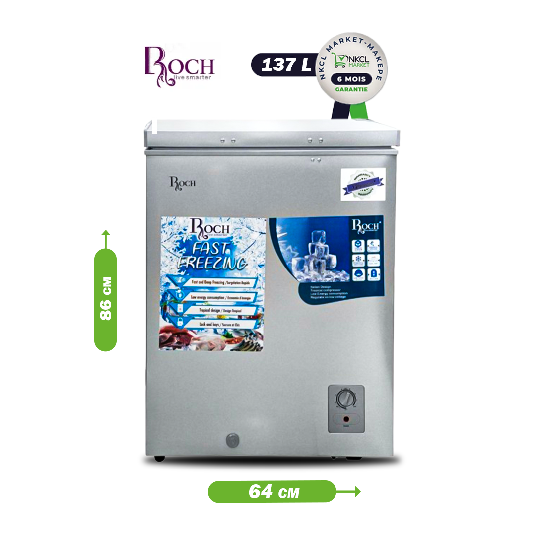 congélateur-coffre---roch---rcf-170-e---economique---137-litres---classe-climatique-t---garantie-6-mois