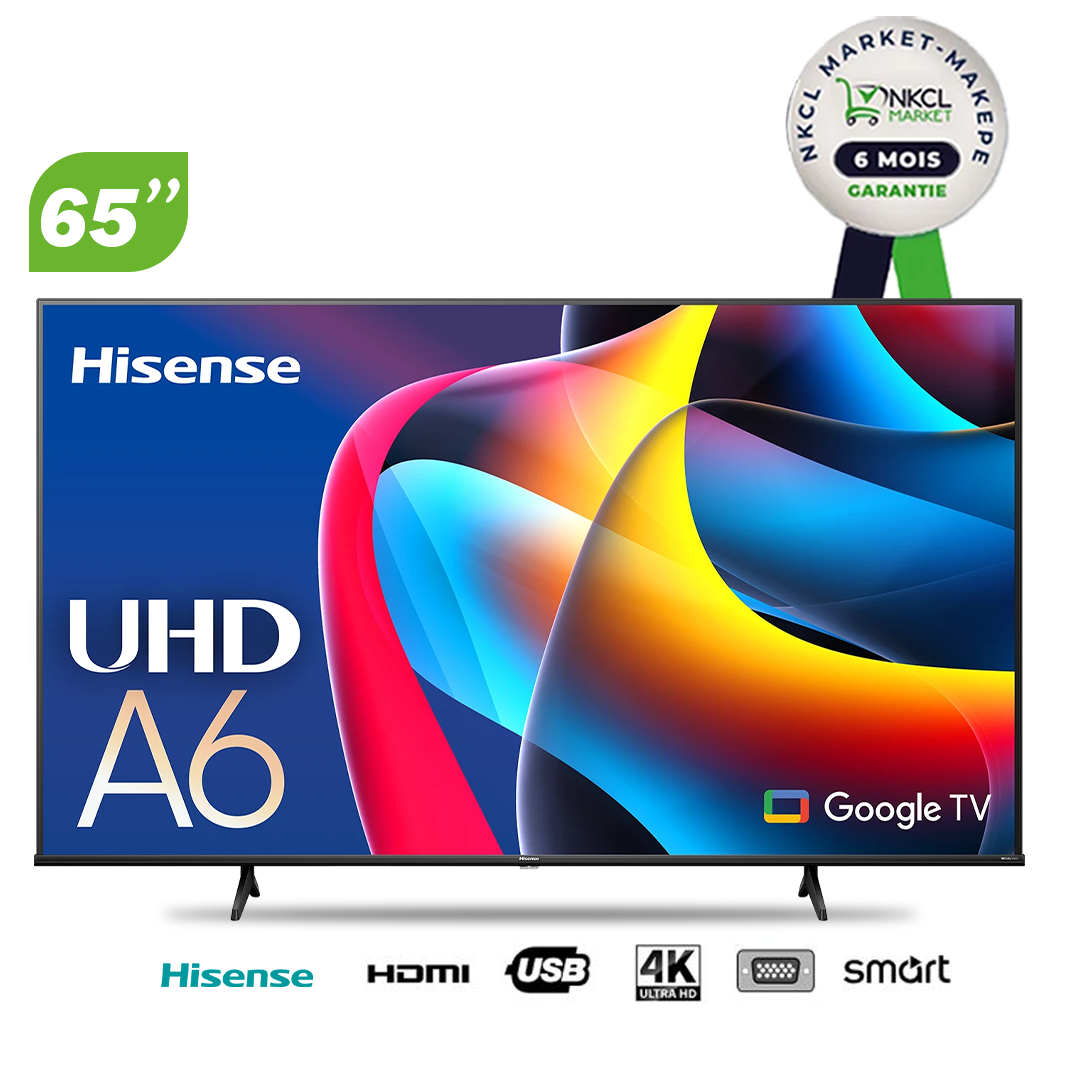 tv-smart-65a6n-hisense-65-pouces-4k-6-mois-de-garantie