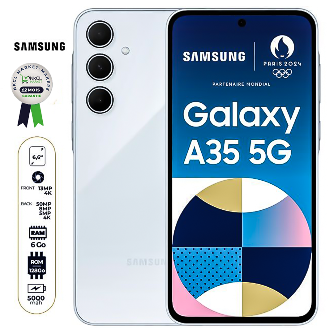 samsung-galaxy-a35-5g--128-go---6go-ram---6.6"----12-mois-de-garantie
