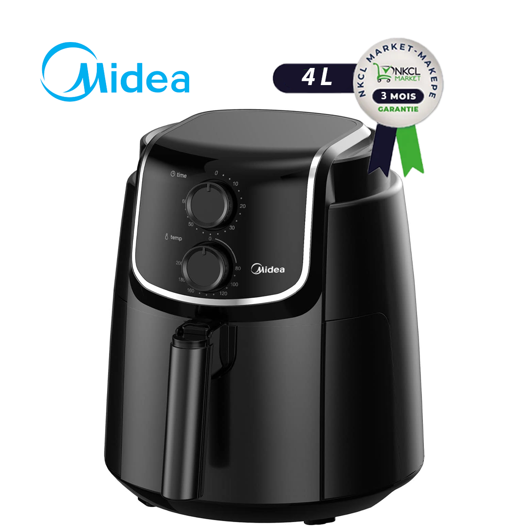 midea-air-fryer-4l,-friteuse-à-air-chaud-90%-moins-grasse-1500w-3-mois-de-garantie