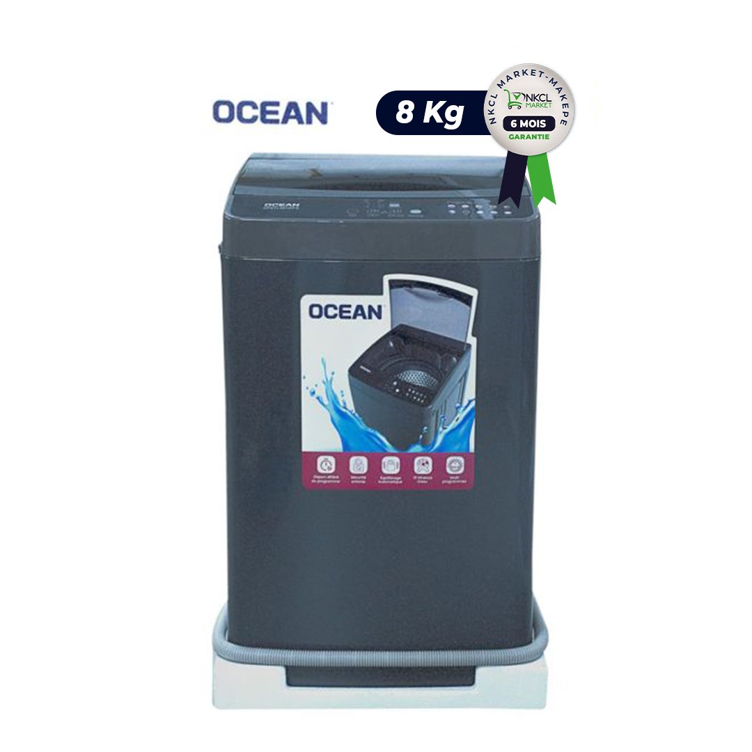 machine-à-laver-automatique---ocean---8kg---ofetl-881mps---chargement-par-le-haut---garantie-12-mois