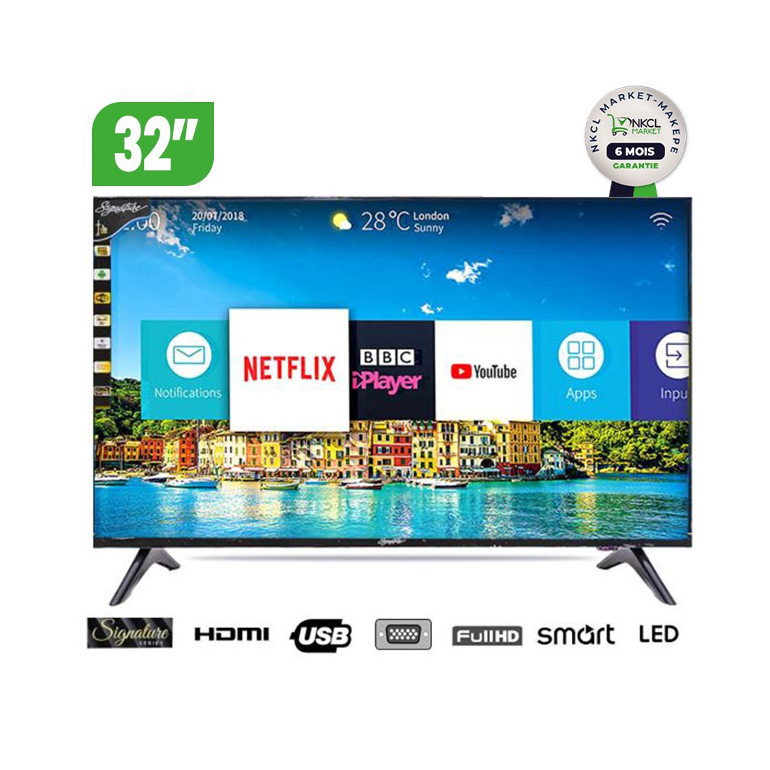 tv-smart---signature---32-pouces-full-hd---android-14---bluetooth---sztv-32s---garantie-6-mois