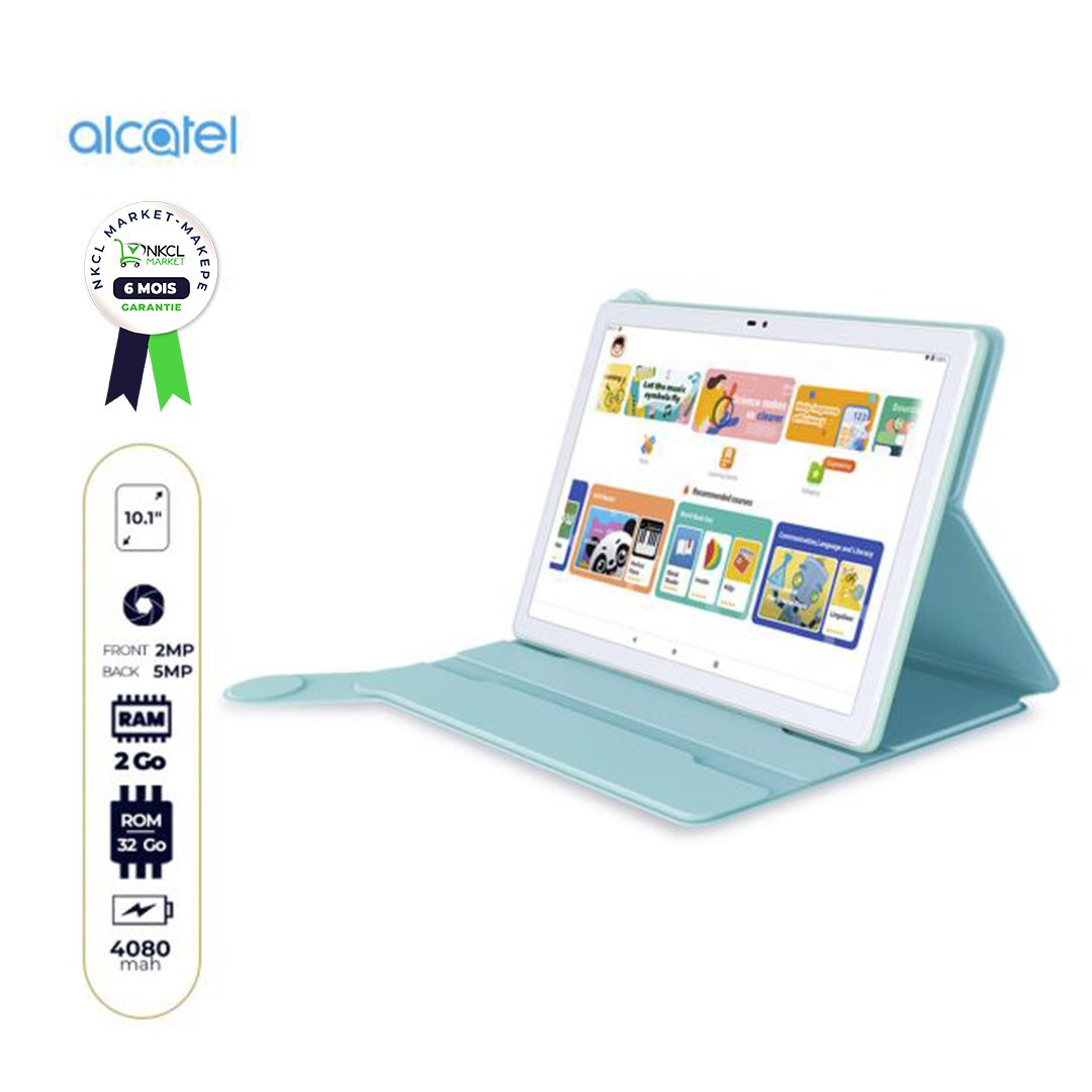tablette-pour-enfant-alcatel-(3-10-ans-)--tkee-max---10,1''---32go/2-go-ram---wifi-uniquement---4080-mah---6-mois-de-garantie---avec-pochette-intégrée