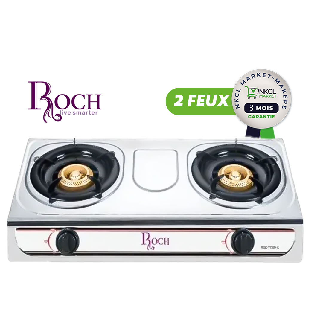 plaque-à-gaz-à-allumage-automatique---roch---rgc---203---2-feux---gris---garantie-6-mois