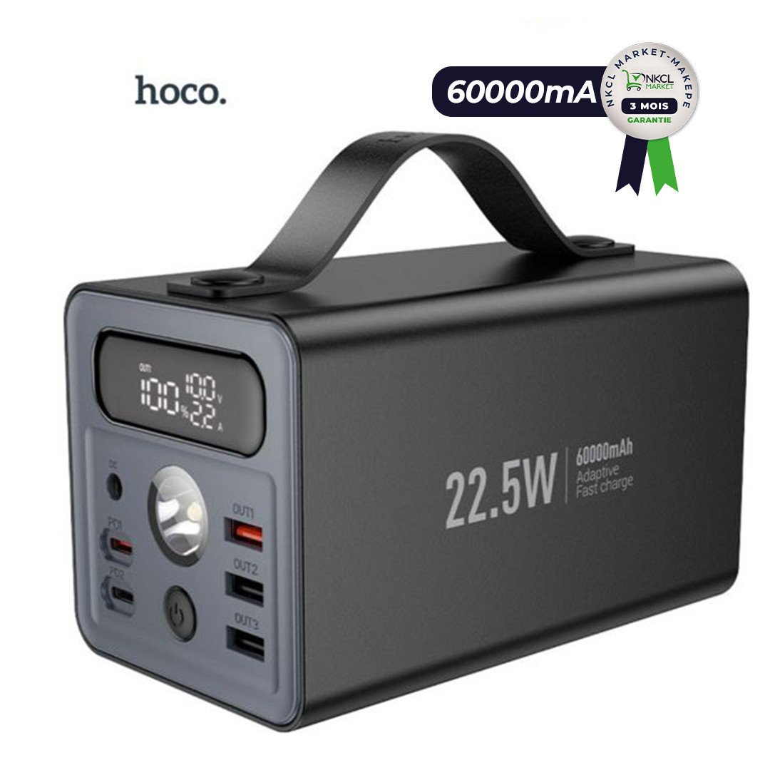 power-bank-hoco-60000mah-–-charge-rapide-22.5w,-multi-ports-&-garantie-3-mois-6967acd3e0178